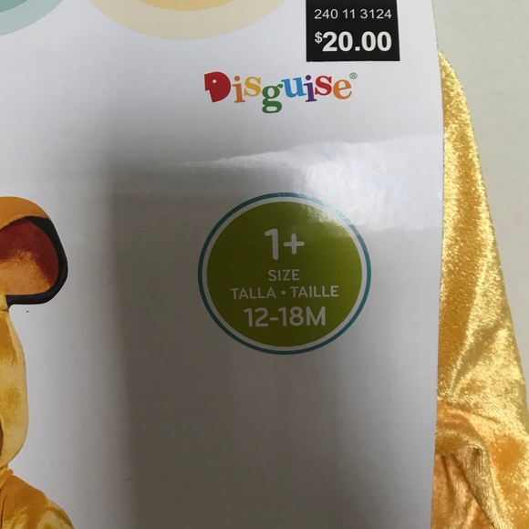 2 FOR $20 Disney Baby Simba Costume Lion King Nala - Picture 6 of 8